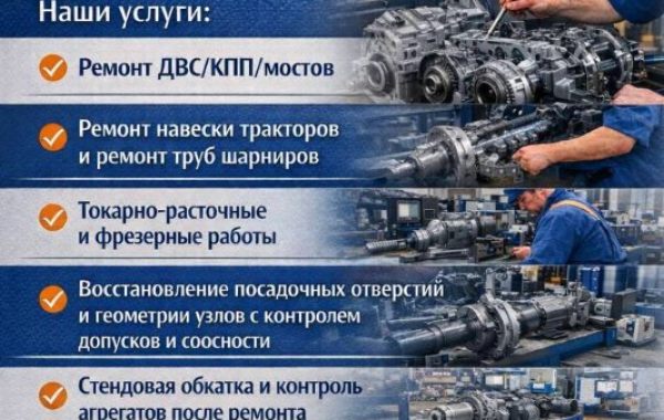 Ремонт тракторов РТП Некрасовское оказываем услуги, компании по ремонту