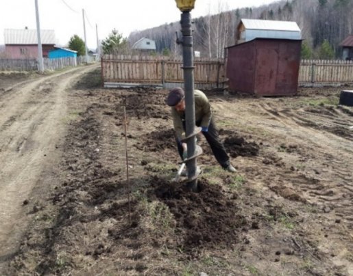 Бурение ям и отверстий в грунте - услуги бурояма и бензобура стоимость услуг и где заказать - Тамбов