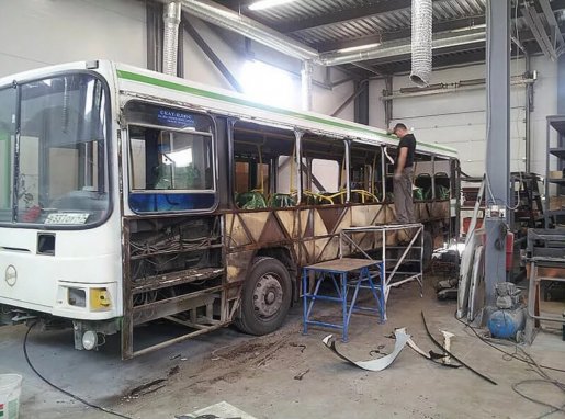 Ремонт автобусов, замена стекол, ремонт кузова стоимость ремонта и где отремонтировать - Тамбов