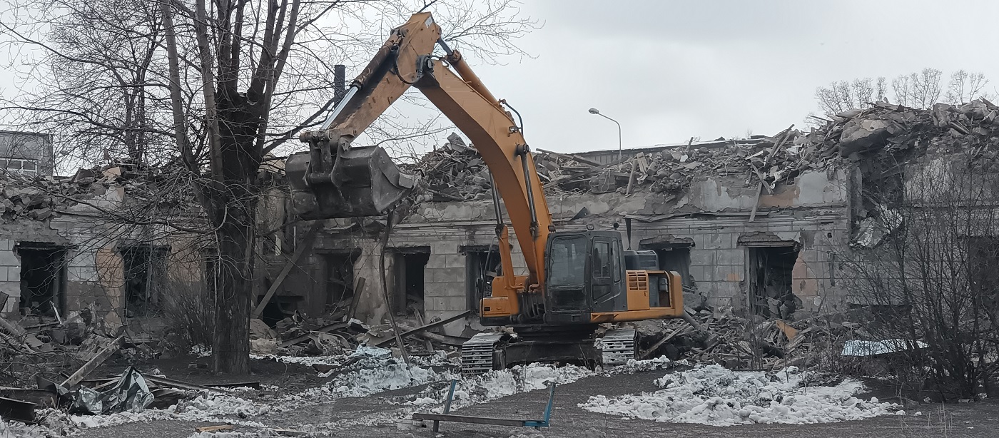 Демонтажные работы, услуги спецтехники в Токаревке